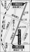 オリンピック銀座パレードルートと時間yomiuri.jpg